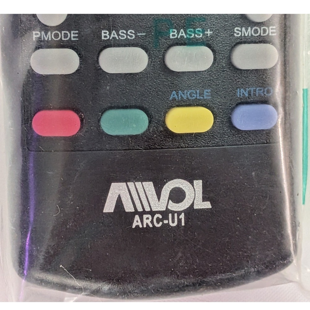 Aivol ARC-U1 Universal Remote Control Black Excellent TV DVD STB Replacement - Picture 2 of 2